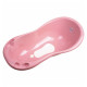 Ванна Maltex 100 см з пробкою і антиковзаючим килимком Bear Bathtub 100 cm with plug and anti-slip mat 2138_42 pink рожевий
