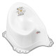 Горщик Maltex з антиковзаючим покриттям Zebra Chamber pot with anti slip rubber 6517_60 white білий