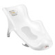 Гірка для купання Maltex з антиковзаючим килимком Zebra Bath cradle with anti-slip mat 6654_60 white білий