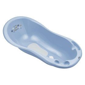 Ванна Maltex 100 см з пробкою і антиковзаючим килимком Zebra Bathtub 100 cm with plug and anti-slip mat 6753_35 blue блакитний