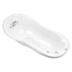 Ванна Maltex 100 см з пробкою і антиковзаючим килимком Zebra Bathtub 100 cm with plug and anti-slip mat 6753_60 white білий