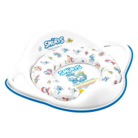 Накладка на унітаз Maltex м'яка The Smurfs Padded toilet trainer seat 1414_37 white білий