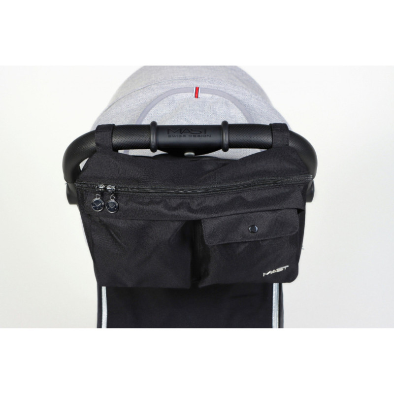Сумка Mast Swiss Універсальна органайзер для коляски Black