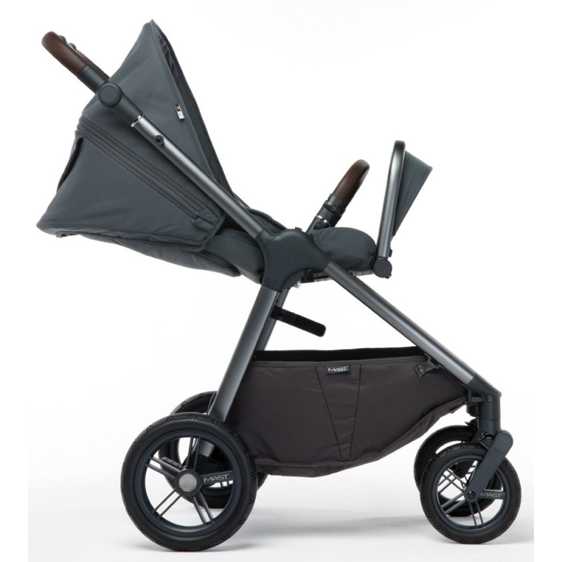 Універсальна коляска 3 в 1 MAST SWISS M.5x volcanic ash
