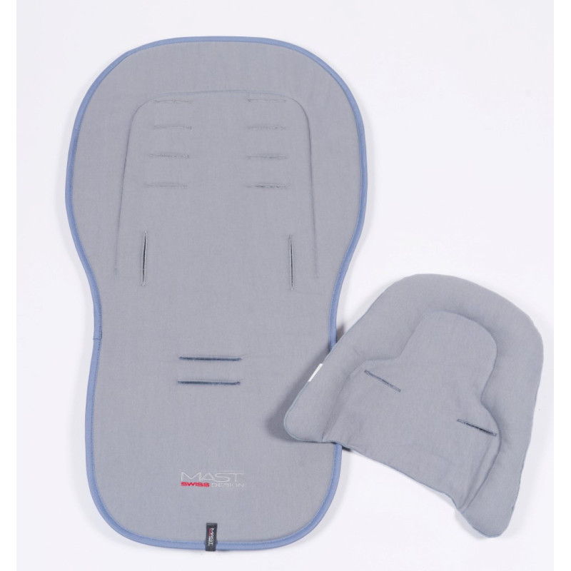 Матрац MAST SWISS з піною для пам'яті Steel Blue