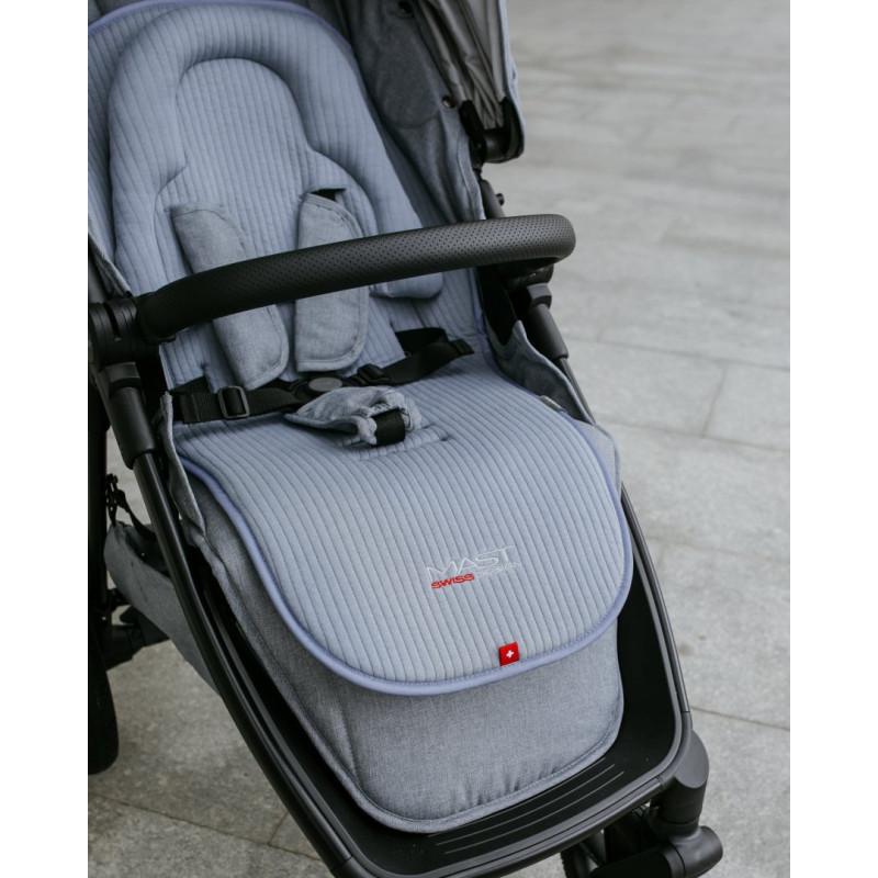 Матрац MAST SWISS з піною для пам'яті Steel Blue