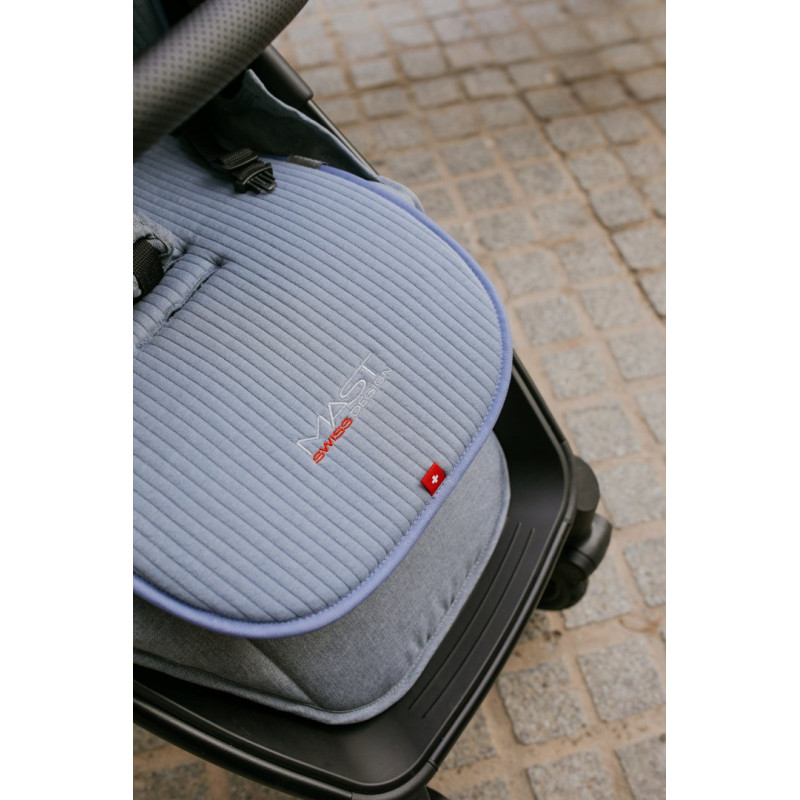 Матрац MAST SWISS з піною для пам'яті Steel Blue