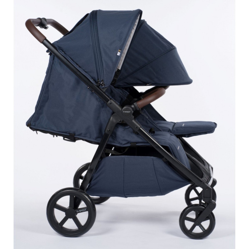 Прогулянкові коляски для двійні MAST SWISS M.Twin x Blueberry