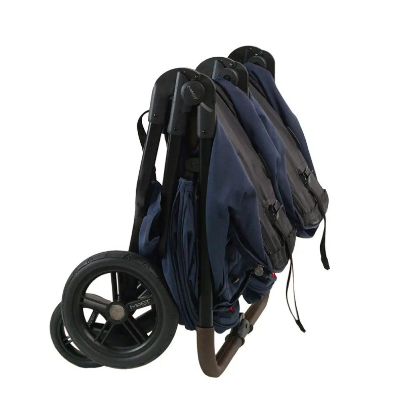 Прогулянкові коляски для двійні MAST SWISS M.Twin x Blueberry