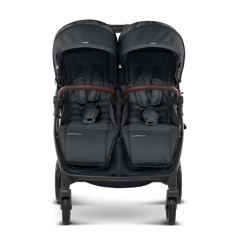 Прогулянкова коляска для двійні Mast Swiss M.Twin x Dark Grey