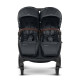 Прогулянкова коляска для двійні Mast Swiss M.Twin x Dark Grey