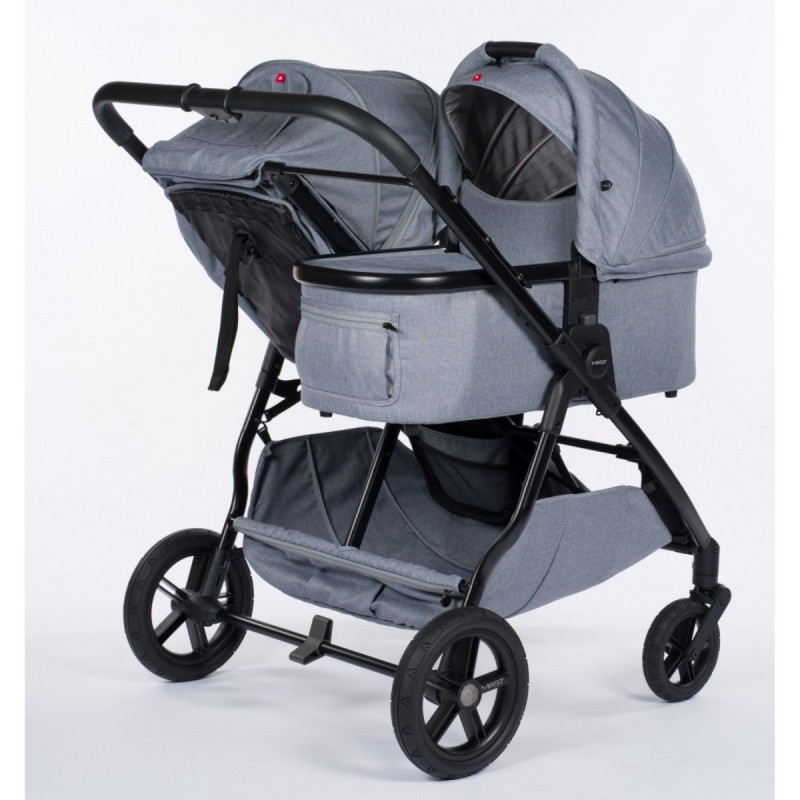 Прогулянкові коляски для двійні MAST SWISS M.Twin x Glacier Lake