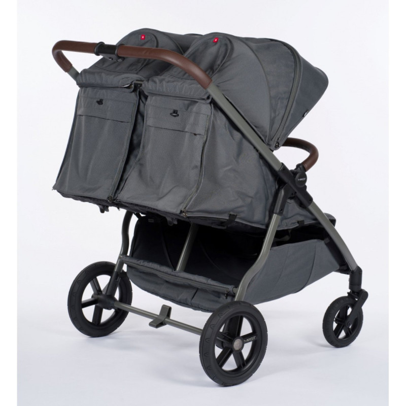 Прогулянкові коляски для двійні MAST SWISS M.Twin x Volcanic Ash