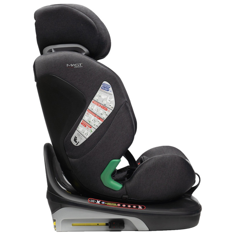 Автокрісло Mast Swiss M.Rox i-Size Car Seat Dark Grey 2025