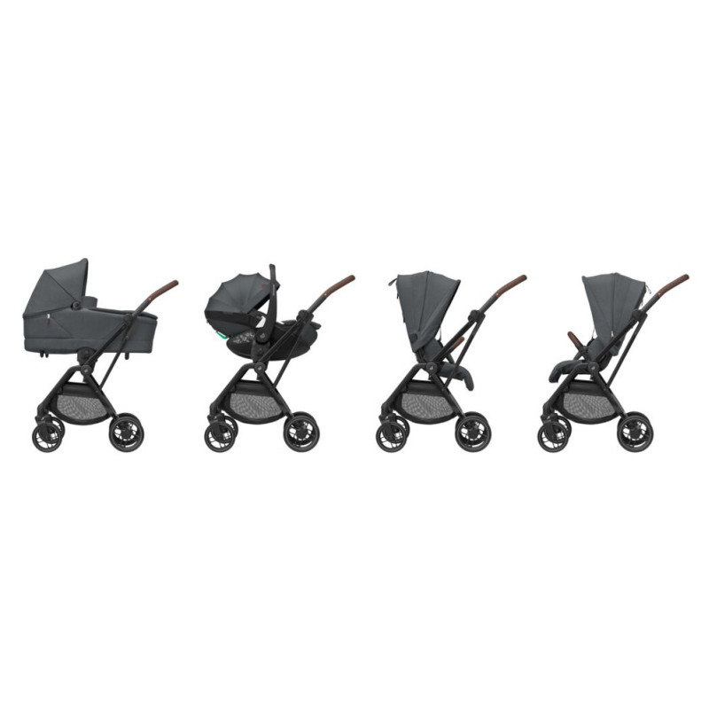 Прогулянкова Коляска Maxi-Cosi Leona 2 Twillic Graphite