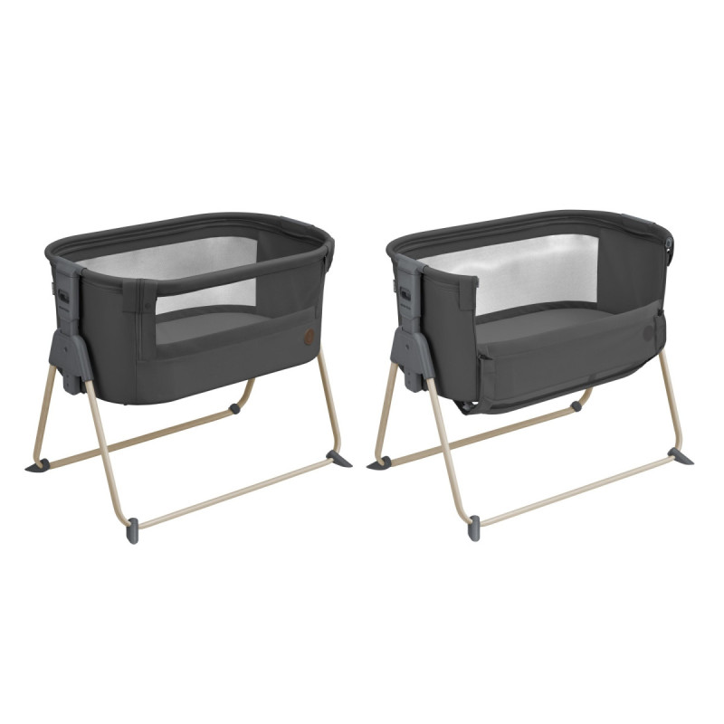 Ліжечко Maxi-Cosi Приставне Tori Beyond Graphite Eco