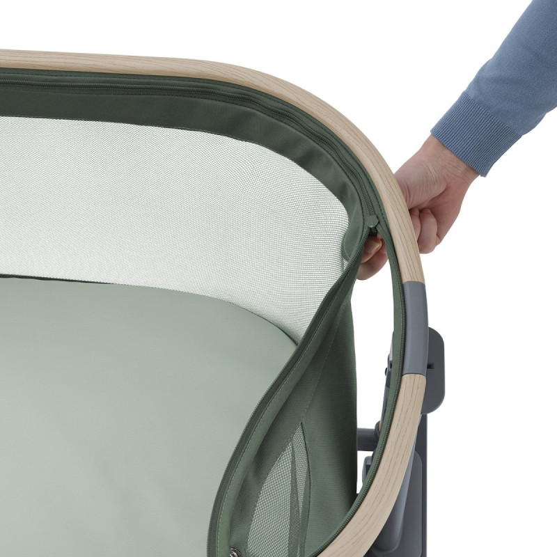 Ліжечко Maxi-Cosi Приставне Iora Air Beyond Green