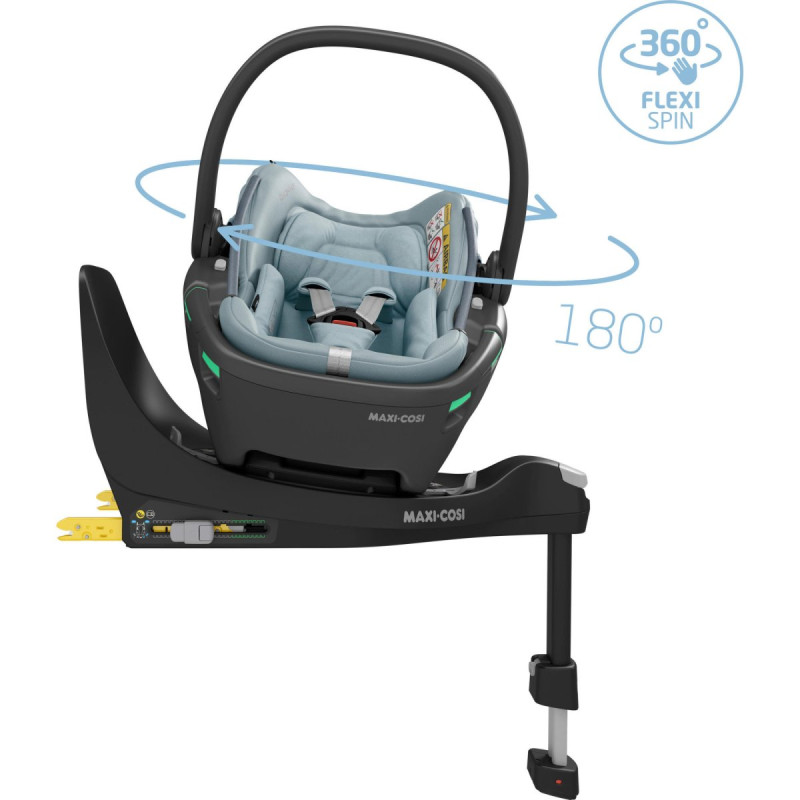 Автокрісло Maxi-Cosi Coral 360 Essential Grey Black Shell