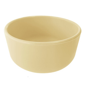 Тарілка MinikOiOi Глибока силіконова Bowl Mellow Yellow