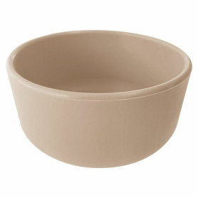 Тарілка MinikOiOi Глибока силіконова Bowl Beige