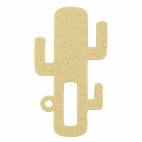 Пустушка MinikOiOi Прорізувач для зубів силіконовий Cactus - Mellow Yellow