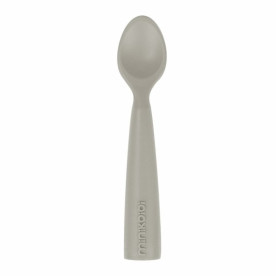 Ложка MinikOiOi силіконова Scooper Powder Grey