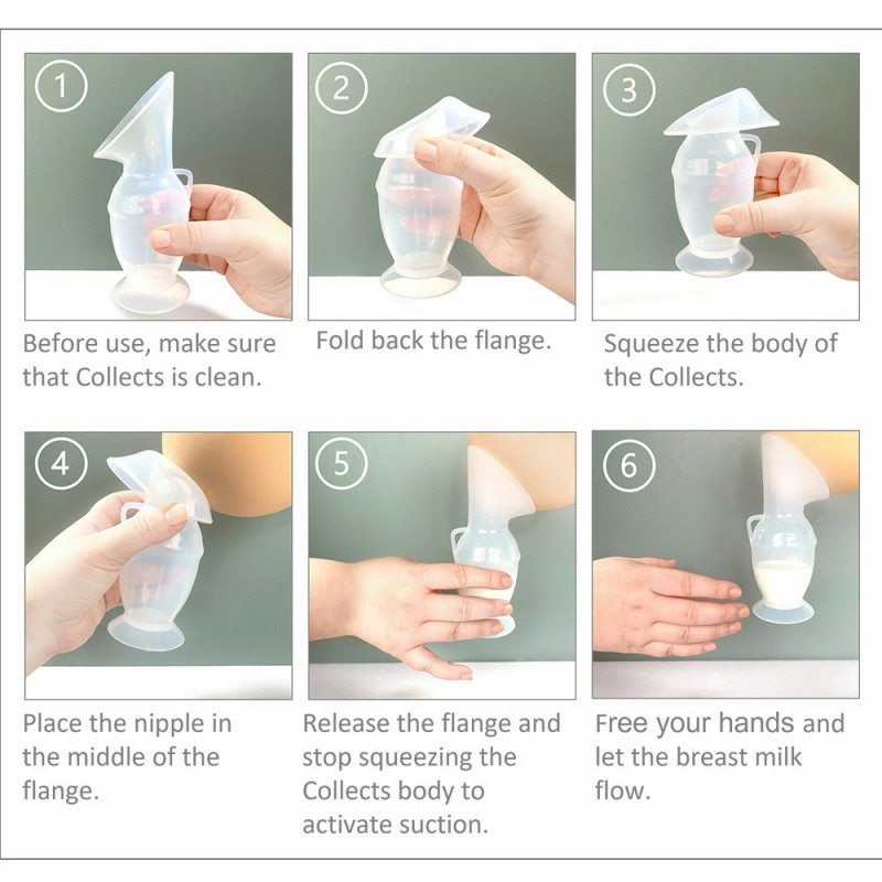 Молоковідсмоктувач MinikOiOi Молокозбірник силіконовий Collects