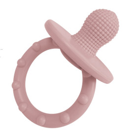 Пустушка MinikOiOi силіконова 100% BASICS Gumy - Pinky Pink, 3 м+