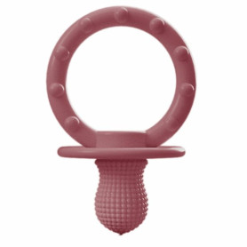 Пустушка MinikOiOi силіконова 100% BASICS Gumy - Velvet Rose, 3 м+