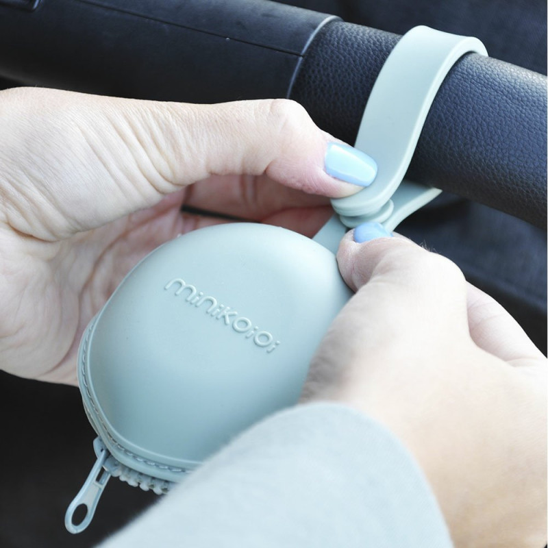 Пустушка MinikOiOi Футляр для пустушки силіконовий Pod - Pinky Pink