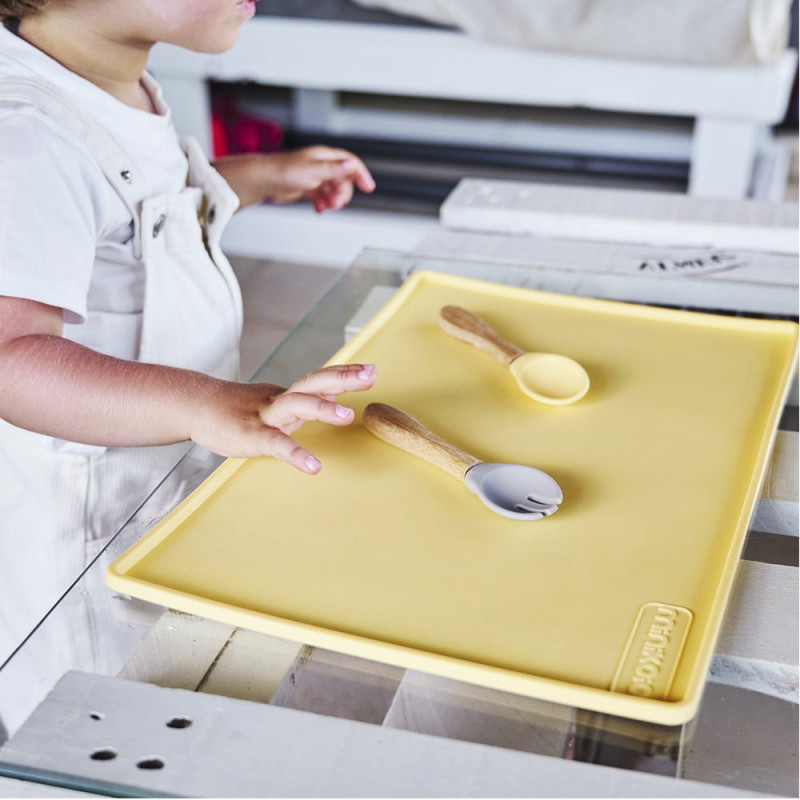 Килимок MinikOiOi силіконовий Mat - Powder Grey