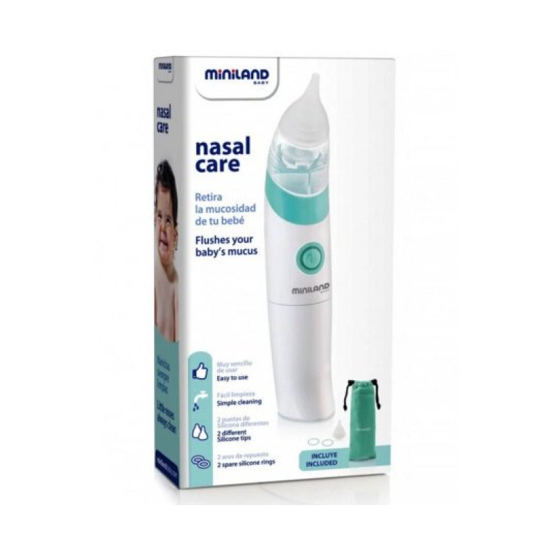 Назальний аспіратор Miniland Електронний Nasal care