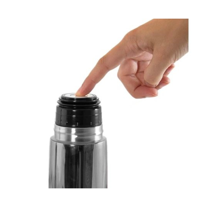 Термос Miniland Набір для рідин + термопляшка срібло Mybaby&Me Silver 500ML