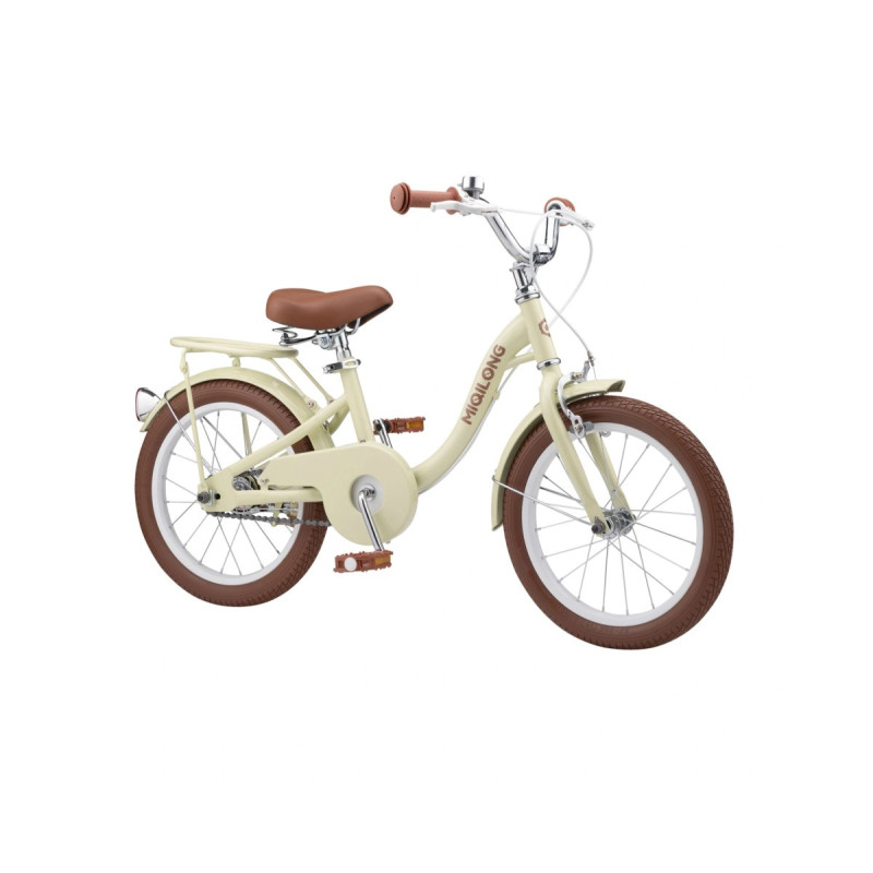 Велосипед Miqilong LS 16 бежевий