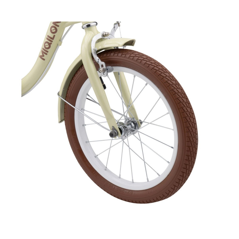 Велосипед Miqilong LS 16 бежевий
