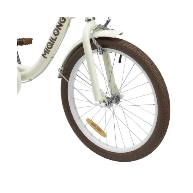 Велосипед Miqilong LS 20 бежевий