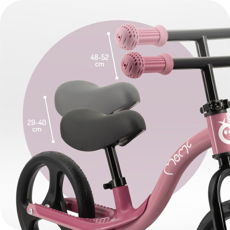 Біговел MoMi ISOKA LED Pink
