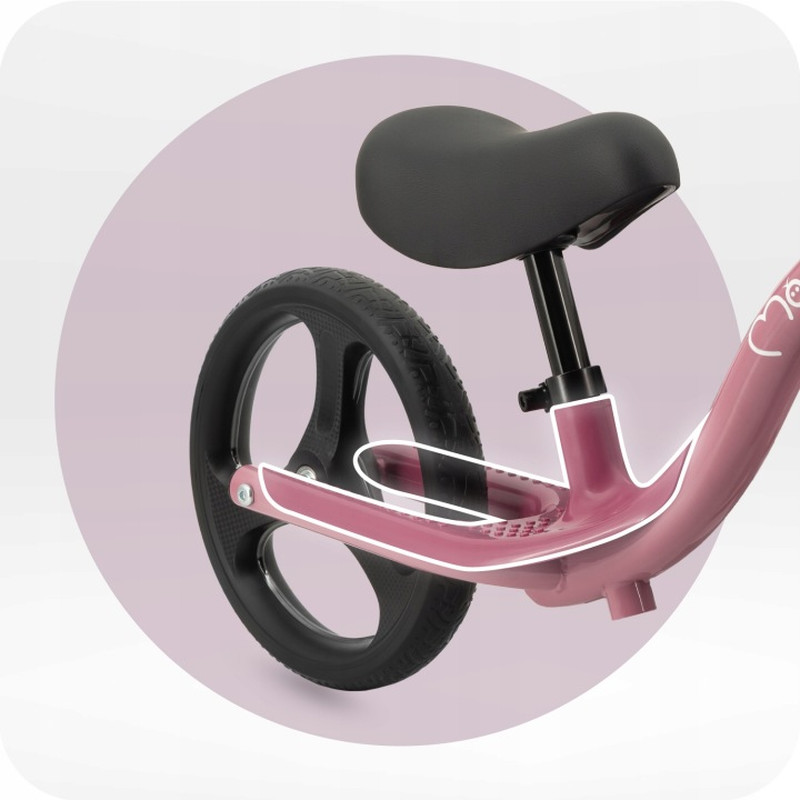 Біговел MoMi ISOKA LED Pink