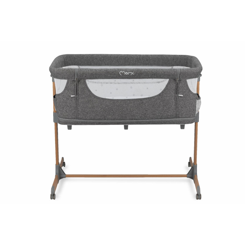 Ліжечко дитяче прямокутне MoMI SMART BED 4in1 Gray