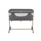 Ліжечко дитяче прямокутне MoMI SMART BED 4in1 Gray
