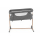 Ліжечко дитяче прямокутне MoMI SMART BED 4in1 Gray