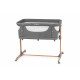 Ліжечко дитяче прямокутне MoMI SMART BED 4in1 Gray