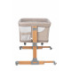 Ліжечко дитяче прямокутне MoMI SMART BED 4in1 Beige