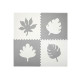 Розвиваючий килимок MoMi FELI 3D Gray (120x120 см)