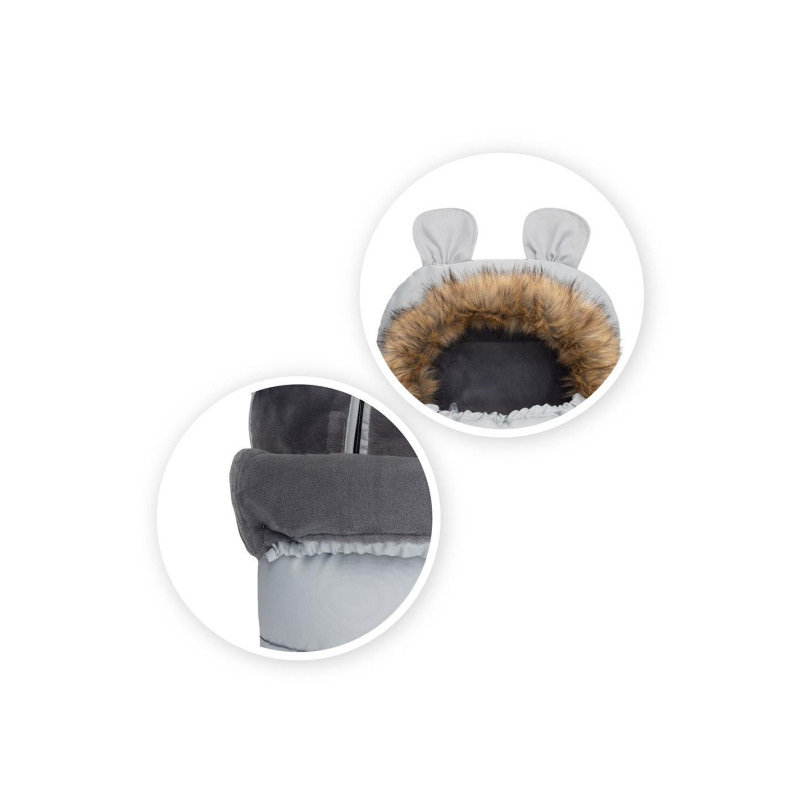 Конверт для коляски MoMi COZY Gray