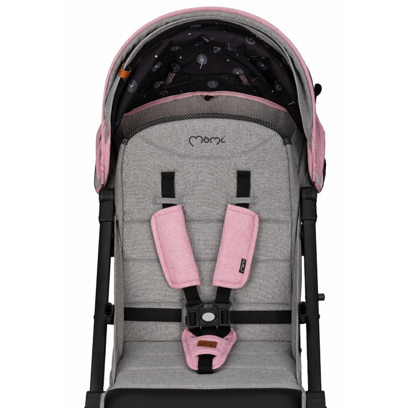 Прогулянкова коляска MoMi ESTELLE PLUS LIGHT pink