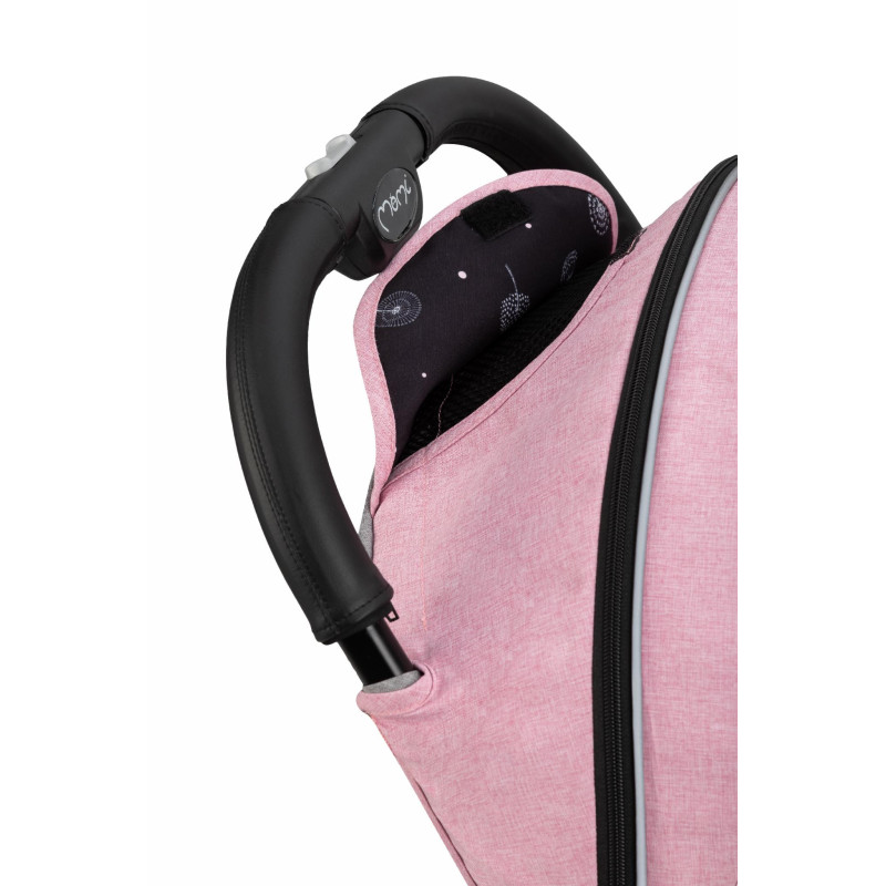 Прогулянкова коляска MoMi ESTELLE PLUS LIGHT pink