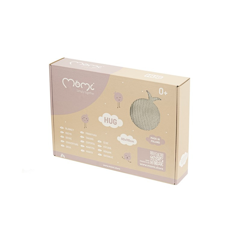 Плед дитячий літо MoMi HUG Beige