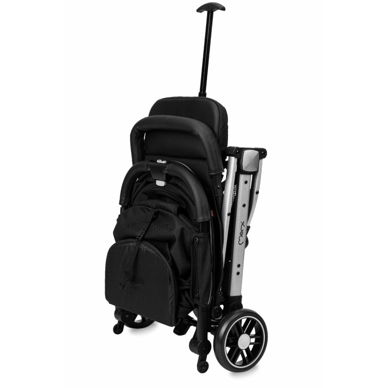 Прогулянкова коляска MoMi ESTELLE LIGHT Black-Silver