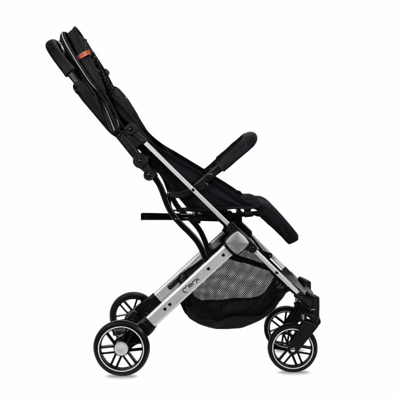 Прогулянкова коляска MoMi ESTELLE LIGHT Black-Silver